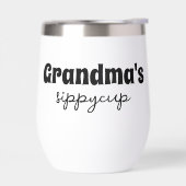 Custom Oma's Sippy Cup Wijn Tumbler (Links)