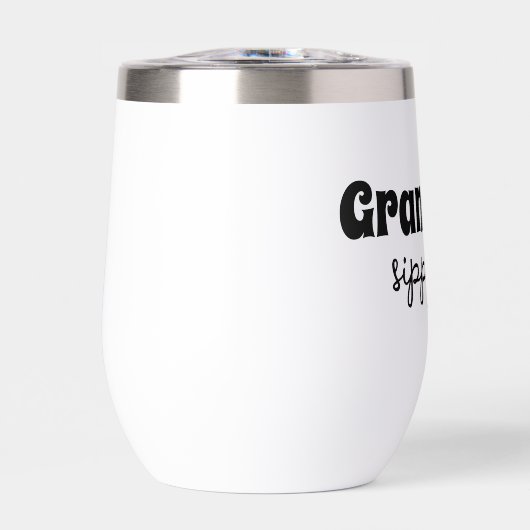 Custom Oma's Sippy Cup Wijn Tumbler (Voorkant)