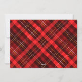 Custom One Foto Kerst Feestdagenkaart (Achterkant)