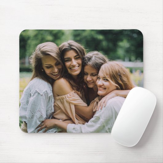 Custom One Photo Mousepad Muismat (Met muis)