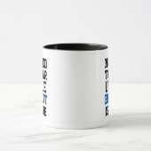 Custom Oom Naam Verjaardag Gift Mok (Midden)