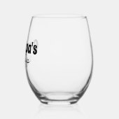 Custom Opa's Sippy Cup Wijnglas Zonder Voet (Links)