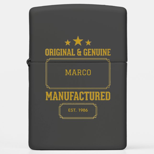 Custom Original & Genuine Birthday (Voorkant)