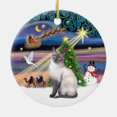 CUSTOM ORNAMENT "Murphy" (Siamese Blue Point)-R (Achterkant)