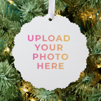 Custom Ornament | Photo, Name & Family Keepsake Kaart