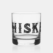 Custom ouderwets design whisky glas cadeau (Links)