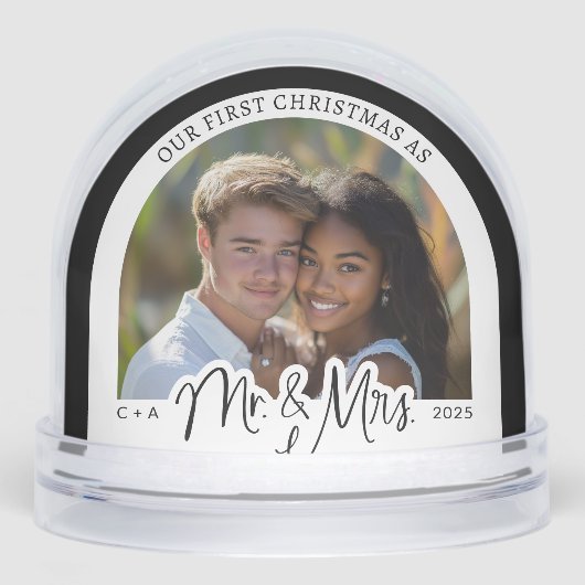 Custom Our First Christmas As Mr. & Mrs.  (Avant)
