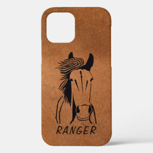 Custom Paard Apple IPhone 12 (Stoer) Telefoon Case