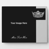 Custom Pageant Royalty Photo Plaque (Devant)