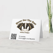 Custom Paint Reining Horse Kaart (Achterkant)