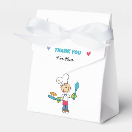 Custom Pancake Party Gift Box for Kids Bedankdoosjes