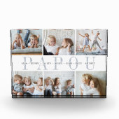 Custom Papou Grandchildren Fotoblokken (Voorkant)