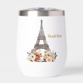 Custom Paris Eiffel Tower Beautiful Floral (Avant)