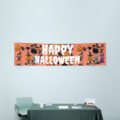 Custom Party Banners, Heksen Scare Crow Halloween Spandoek (Beurs)
