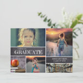Custom Party Foto Kleuterschool Afstuderen Kaart (Staand voorkant)
