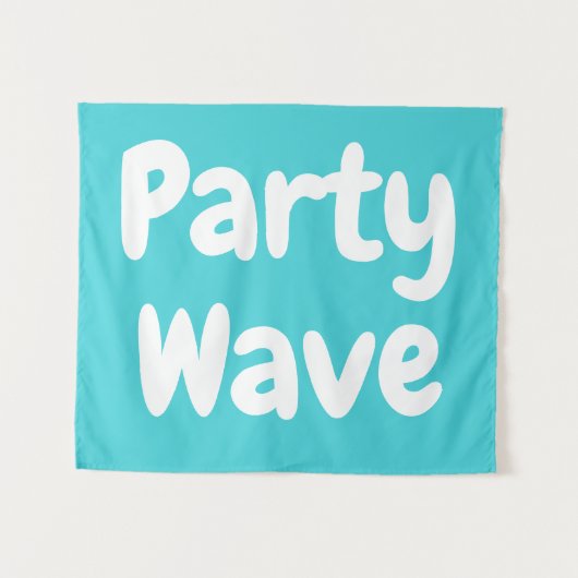 Custom Party Wave Surf Kindercrèche Boho Kind Wall Wandkleed (Voorkant (horizontaal))