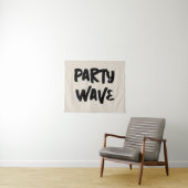 Custom Party Wave Surf Kindercrèche Boho Kind Wall Wandkleed (In Situ (horizontaal))