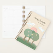 Custom Pastel Modern Boho Butterfly Planner (Display)