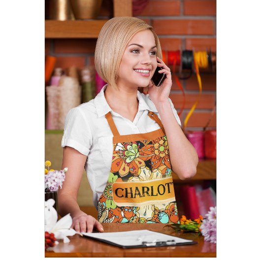 Custom Patterned Floral Schort