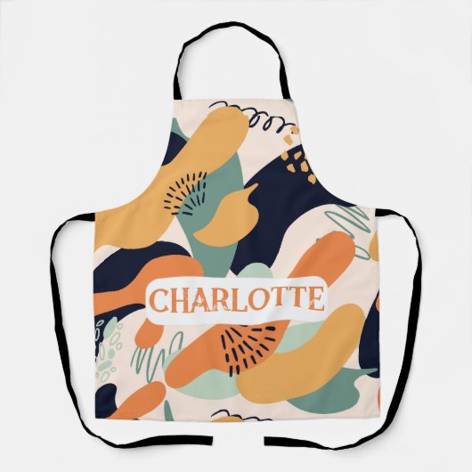 Custom Patterned Floral Schort (Voorkant)