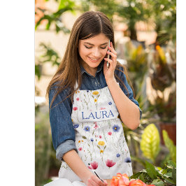 Custom Patterned Wildflower Schort