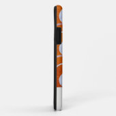 Custom Peacock Oranje Case-Mate iPhone Case (Achterkant/rechts)