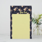 Custom Pear Moody Briefpapier (Staand voorkant)