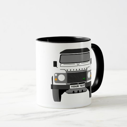 Custom Personalize Classic Land Rover  mug (Devant droit)