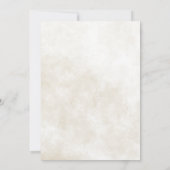 Custom Personalize Cute Baby Shower Kaart (Achterkant)