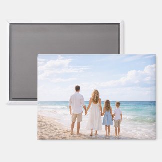 Custom Personalized Family Photo Magneet
