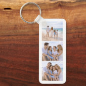 Custom Personalized Family Photo Sleutelhanger (Voorkant)