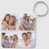 Custom Personalized Family Photo Sleutelhanger (Achterkant)