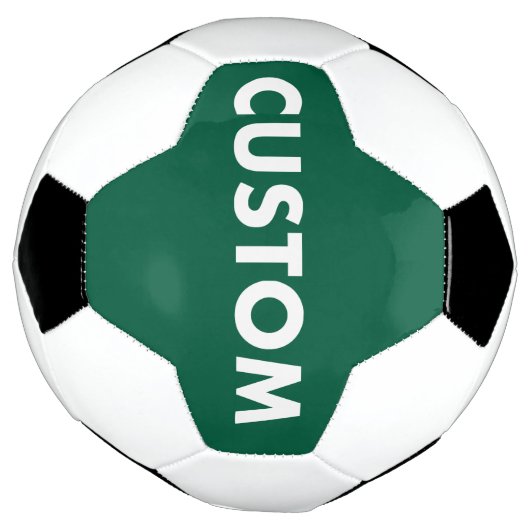 Custom Personalized HUNTER GREEN Football (Tourné)