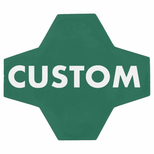 Custom Personalized HUNTER GREEN Football (Plat)