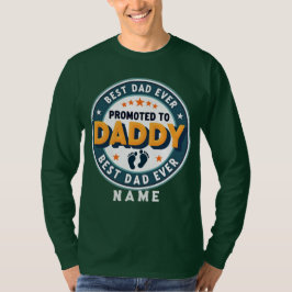 Custom Personalized Name Gift for Dad T-shirt