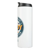 Custom Personalized Name Gift for Dad Thermosbeker (Geroteerd rechts)