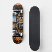 Custom Personalized Photo Collage Skateboard (Recto)