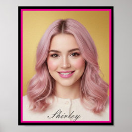 Custom Personalized Photo Matte Poster Print