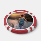 Custom Personalized Photo  Poker Chips (Enkel)