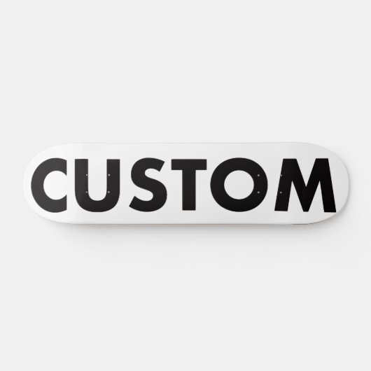 Custom Personalized Skateboard Deck 7.75" (19.7cm) (Horizontaal)