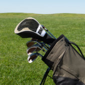 Custom Pet Dog Photo Black Labrador Personalized Golfheadcover (Insitu)