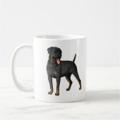 Custom Pet Dog Photo Mug (Gauche)
