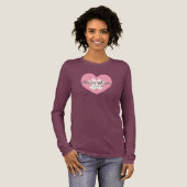 Custom Pet Mom with Name Adoption Tri-Blend Shirt (Voorkant)