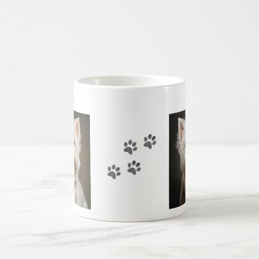 Custom Pet Mug Using Your Photo & Name (Centre)