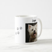 Custom Pet Mug Using Your Photo & Name Koffiemok (Voorkant rechts)