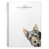 Custom Pet Personalized Monogram Notitieboek (Voorkant)