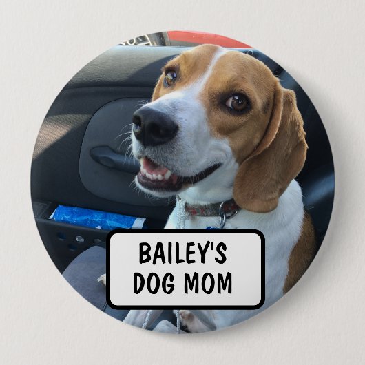 Custom Pet Photo Button (Voorkant)