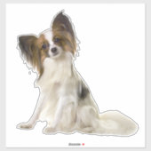 Custom Pet Photo Car Window Vinyl Sticker (Feuille)