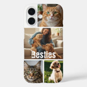 Custom Pet Photo Collage iPhone Case (Achterkant)