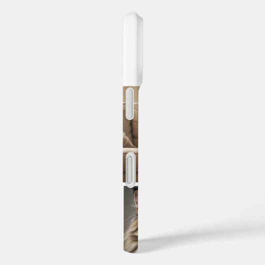 Custom Pet Photo Collage iPhone Case (Achterkant / Rechts)